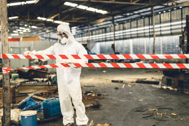 Professional Unattended Death Cleanup technician working in Shelbyville, TN